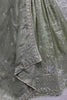 Awesome Pista Green Sequins Organza Bridesmaid Lehenga Choli