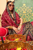 Alluring Pink Digital Printed Silk Event Wear Saree With Blouse
