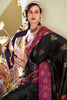 Bewitching Black Floral Print Silk Party Wear Saree With Blouse