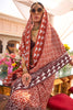Lovable Brown Digital Printed Silk Event Wear Saree With Blouse