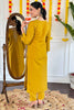 Marvelous Mustard Embroidered Viscose Pant Suit With Dupatta