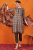 Mesmerizing Brown Printed Cotton Traditional Pant Suit