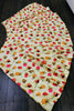 Lovable Off-White Floral Printed Satin Festival Wear Lehenga Choli