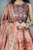 Adorable Brown Digital Printed Art Silk Event Wear Lehenga Choli