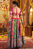 Fabulous Multi-Color Thread Embroidered Traditional Lehenga Choli