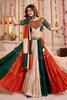 Precious Multi-Color Kutchi Work Cotton Navratri Wear Lehenga Choli