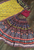 Charming Black Digital Printed Silk Festival Wear Lehenga Choli