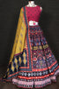 Charming Black Digital Printed Silk Festival Wear Lehenga Choli