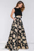 Captivating Black Printed Satin Party Wear Lehenga Choli With Dupatta