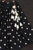 Excellent Black Thread Embroidered Cotton Designer Crop Top Lehenga