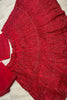 Attractive Red Embroidered Net Reception Wear Lehenga Choli With Dupatta