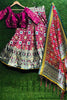 Incredible Pink Patola Printed Silk Festival Wear Lehenga Choli