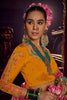 Glamorous Pink Zari Weaving Silk Wedding Saree With Blouse
