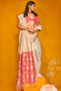Stunning Beige Color Zari Weaving Silk Festival Wear Saree With Blouse