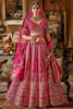 Enchanting Pink Sequins Silk Bridal Lehenga Choli With Double Dupatta