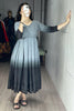 Marvelous Grey Chikankari Cotton Casual Wear Dress