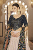 Pink Sequins Georgette Fancy Designer Lehenga With choli