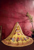 Gorgeous Yellow Floral Printed Banglory Silk Wedding Lehenga Choli With Dupatta