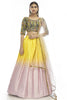 Multi-Color Georgette Designer Lehenga With Embroidered Choli