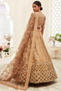 Marvelous Brown Sequins Embroidered Silk Bridal Wear Lehenga Choli