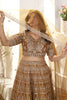 Wonderful Golden Sequins Net Wedding Lehenga Choli With Dupatta