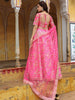 Awesome Pink Embroidery Silk Lehenga Choli With Dupatta