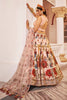 Incredible Off-White Printed Art Silk Bridesmaid Lehenga Choli