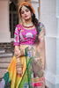 Amazing Yellow Printed Art Silk Bridesmaid Lehenga Choli With Dupatta