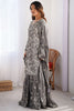 Delightful Grey Sequins Chinon Event Wear Sharara Suit With Dupatta