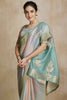 Winsome Multi-Color Digital Printed Silk Event Wear Saree With Blouse