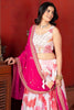 Incredible White Sequins Chinon Wedding Lehenga Choli With Dupatta