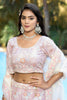 Beautiful Lavender Sequins Silk Bridesmaid Lehenga Choli With Dupatta
