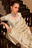 Attractive Beige Zari Weaving Satin Silk Festival Wear Saree