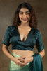Stunning Light Green Chiffon Event Wear Pre-Stitched Saree With Blouse