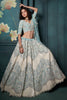 Stunning Firozi Sequins Georgette Designer Lehenga Choli