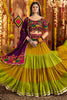 Beautiful Multi-Color Multi-Thread Work Navratri Wear Lehenga Choli
