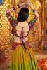 Beautiful Multi-Color Multi-Thread Work Navratri Wear Lehenga Choli