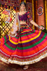Wonderful Multi-Color Thread Work Muslin Navratri Lehenga Choli