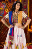 Unique White Digital Printed Gaji Silk Festival Wear Lehenga Choli With Dupatta
