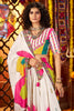 Marvelous White Mirror Work Silk Navratri Wear Lehenga Choli And Dupatta