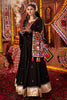 Tantalizing Black Mirror Work Cotton Festival Wear Lehenga Choli With Dupatta