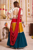 Stunning Multi-Color Cotton Navratri Special Lehenga Choli With Printed Dupatta