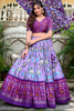 Astonishing Lavender Patola Printed Silk Event Wear Lehenga Choli