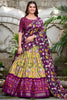 Incredible Yellow Patola Printed Silk Festival Wear Lehenga Choli 