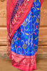 Adorable Royal Blue Patola Print Silk Function Wear Saree With Blouse