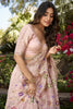 Lovable Light Pink Thread Work Gold Crush Reception Lehenga Choli