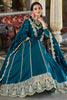Fabulous Blue Thread Work Silk Wedding Wear Lehenga Choli With Dupatta