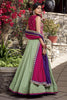 Adorable Sea Green Thread Work Silk Festival Wear Lehenga Choli