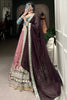 Enjoyable Dusty Pink Thread Embroidered Silk Reception Lehenga Choli