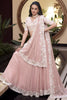 Amazing Baby Pink Thread Embroidered Silk Engagement Lehenga Choli